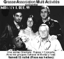 Direction la soir�e orientale � Grasse !